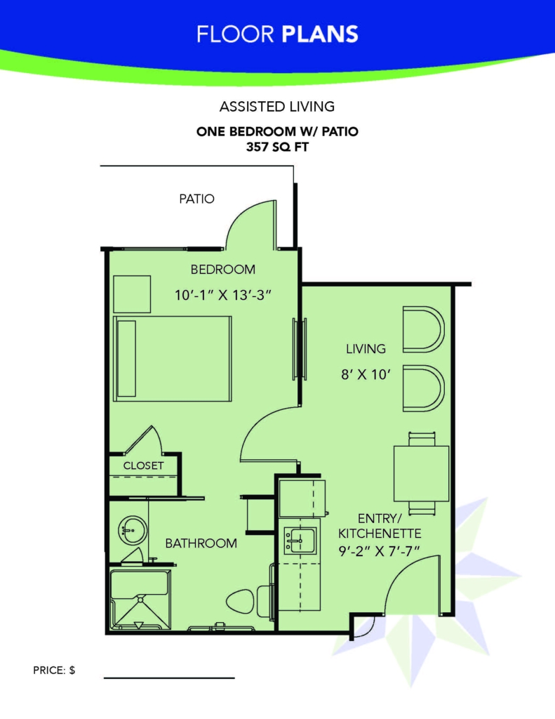 Floor plans assisted living